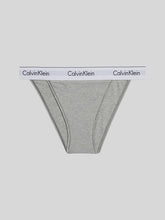 Calvin Klein | Modern Cotton High Leg Tanga | Grey