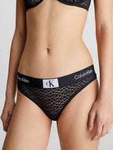 Calvin Klein | Ck96 Lace Thong | Black