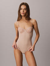 Calvin Klein | Sensual Stretch Lace Bodysuit | Cedar