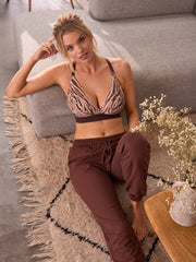 Cleo | Lyzy Vibe Bralette | Zebra