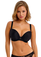 Freya | Fascinate Moulded Plunge Bra | Black