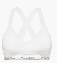 Calvin Klein | Modern Cotton Moulded Bralette | White
