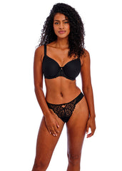 Freya | Loveland Moulded Spacer Bra | Bombshell Black