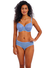 Freya | Starlight T Shirt Bra | Cornflour