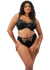 Elomi | Teagan Thong | Black / Almond