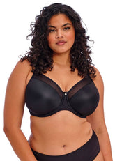 Elomi | Smooth Moulded Non Padded Bra | Black