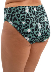 Elomi | Jungle Bay Mid Rise Bikini Brief | Olive