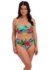 Fantasie | Pichola Twist Bandeau Bikini Top | Aqua