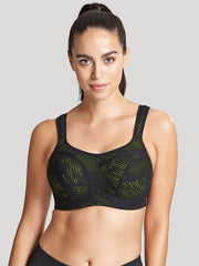 Panache | Wired Sports Bra | Black / Lime