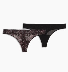 Puma | 2 Pack Animal Mesh Strings | Black Combo