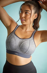 Panache | Boundless Non Wired Sports Bra | Charcoal