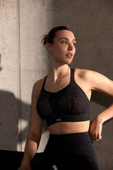 Panache | Non Wired Sports | Black/Latte