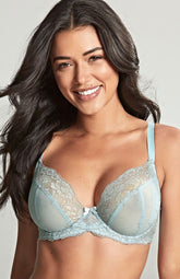 Panache | Ana Plunge | Blue/Rose