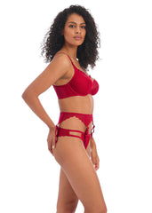 Freya | Temptress Suspender | Cherry