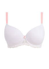 Freya | Offbeat Moulded Demi | White