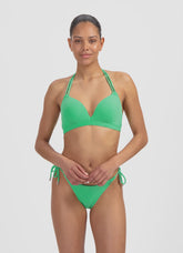 Beachlife | Moulded Halter Bikini Top | Spring Green