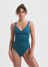 Beachlife | Wrap Swimsuit | Petrol