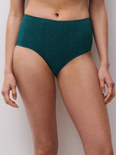 Chantelle | Norah High Waisted Full Brief | Oriental Green