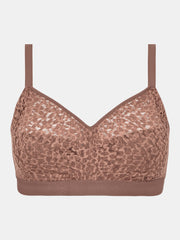 Chantelle | Norah Wirefree Support Bra | Wild Brown