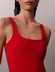 Calvin Klein | CK Icon Shapewear Swimsuit | Goji Berry
