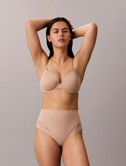 Calvin Klein | Sensual Stretch Lace Shapewear Thong | Cedar
