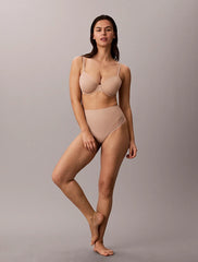 Calvin Klein | Sensual Stretch Lace Shapewear Thong | Cedar