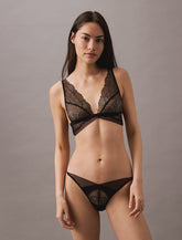 Calvin Klein | CK Black Geo Lace Bikini Briefs