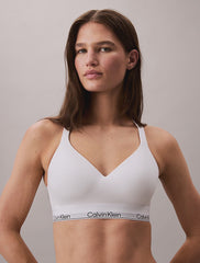 Calvin Klein | Icon Cotton Modal Lift Bralette | White