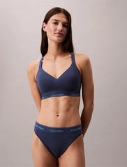 Calvin Klein | Icon Cotton Modal Lift Bralette | Dark Denim