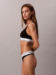 Calvin Klein | Icon Cotton Modal Lift Bralette | Black
