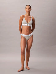 Calvin Klein | Icon Cotton Modal Lightly Lined Recovery Bra | Grey Heather