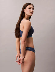 Calvin Klein | Icon Cotton Modal Thong | Dark Denim