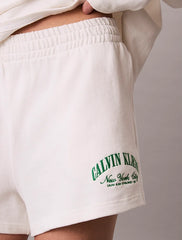 Calvin Klein | Cotton Heritage Logo Pyjama Shorts | Tofu