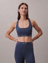 Calvin Klein | Medium Impact Sports Bra | Dark Denim