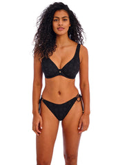 Freya | Nomad Nights High Apex Bikini Top | Black