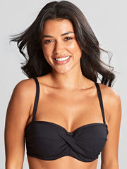 Panache | Spirti Ella Bandeau Bikini Top | Black