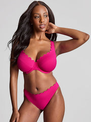 Panache | Spirit Lauren Plunge Bikini Top | Magenta