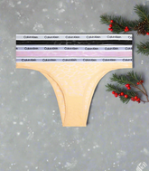 Calvin Klein | 3 pack Brazilian | Black Peach Mauve