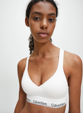 Calvin Klein | Modern Cotton Moulded Bralette | White