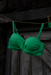 Beachlife | Twist Front Bikini Top | Spring Green