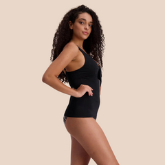 Moontide | Contours Tie Front Tankini