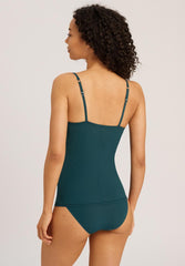 Hanro | Allure Padded Top | Teal