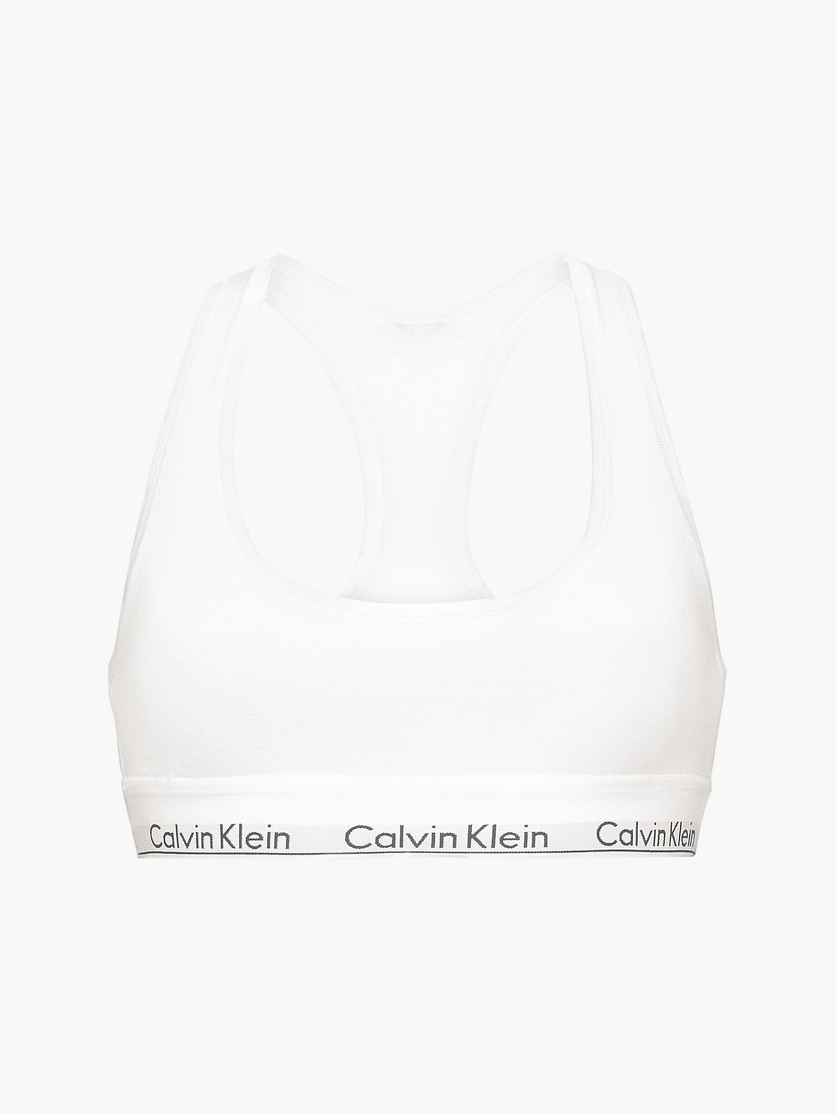 Calvin Klein | Modern Cotton Unlined Bralette | White