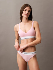 Calvin Klein | Icon Cotton Modal Bikini Briefs | Buff Pink