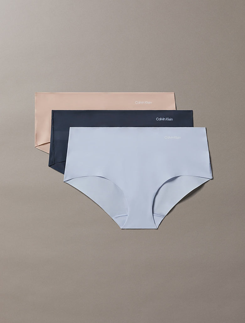 Calvin Klein | Invisibles Hipsters 3 Pack | Casual Blue/ Speakeasy/ Cedar
