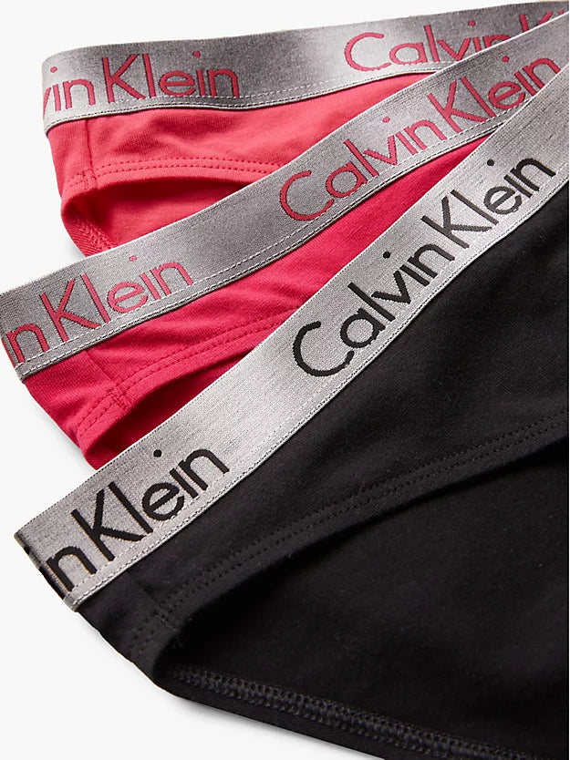 Calvin Klein | 3 Pack Bikini Briefs | Pink/Rose