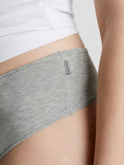 Calvin Klein | High Waisted Thong | Grey Heather