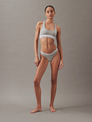 Calvin Klein | Icon Logo Thong | Grey Heather