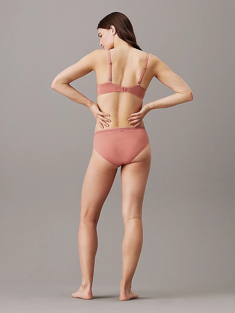 Calvin Klein | Wireless T Shirt Bra | Red grape