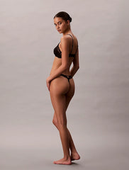 Calvin Klein | Sensual Stretch Lace Thong | Black